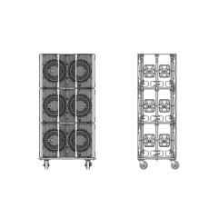 JBL VTX S25 Vertical Transporter